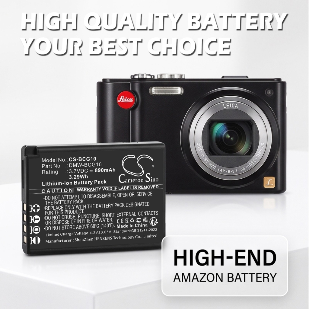 Battery compatible with LEICA