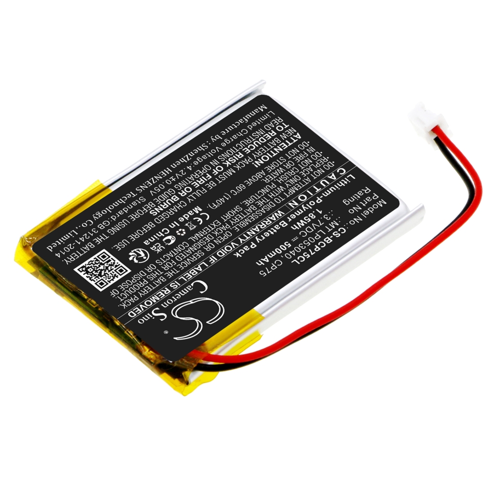 Yhteensopiva akun vaihto Binatone CP75,MT LP053040