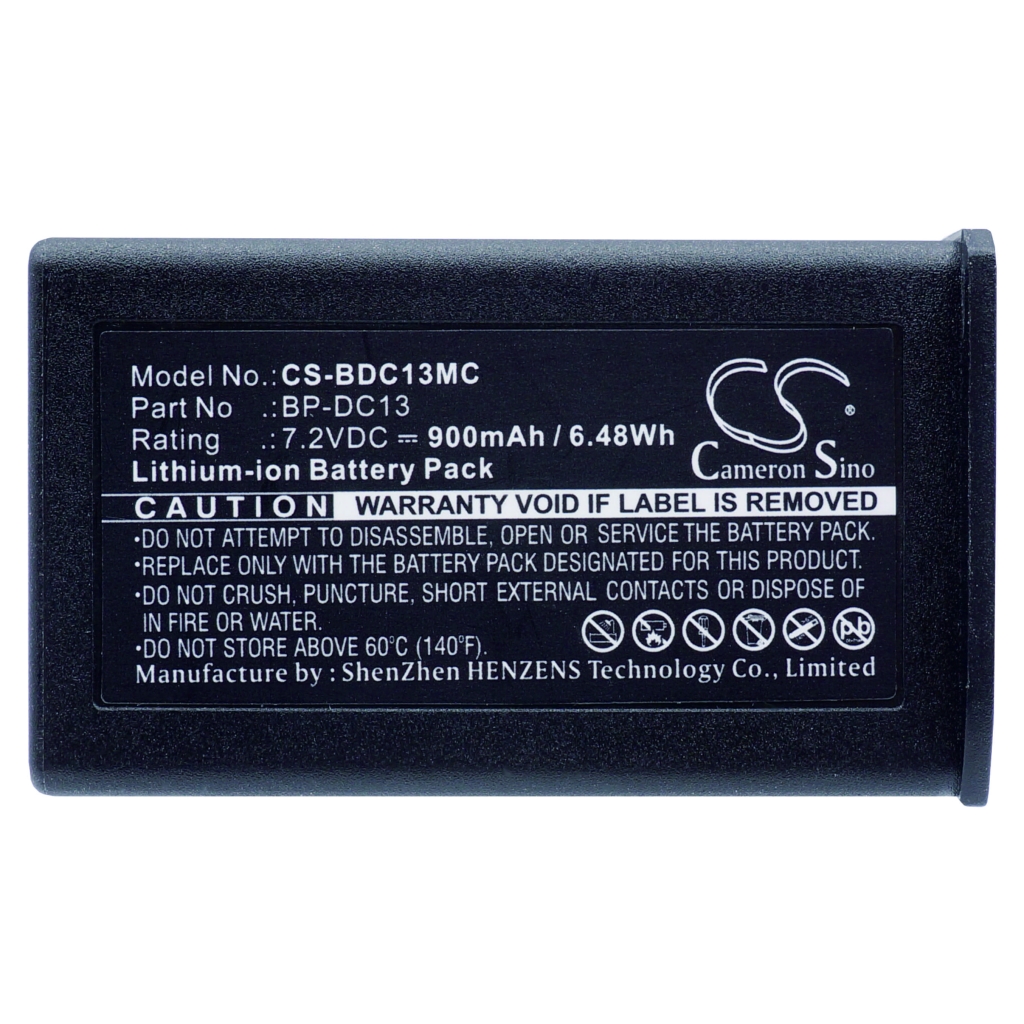 Yhteensopiva akun vaihto LEICA BP-DC13