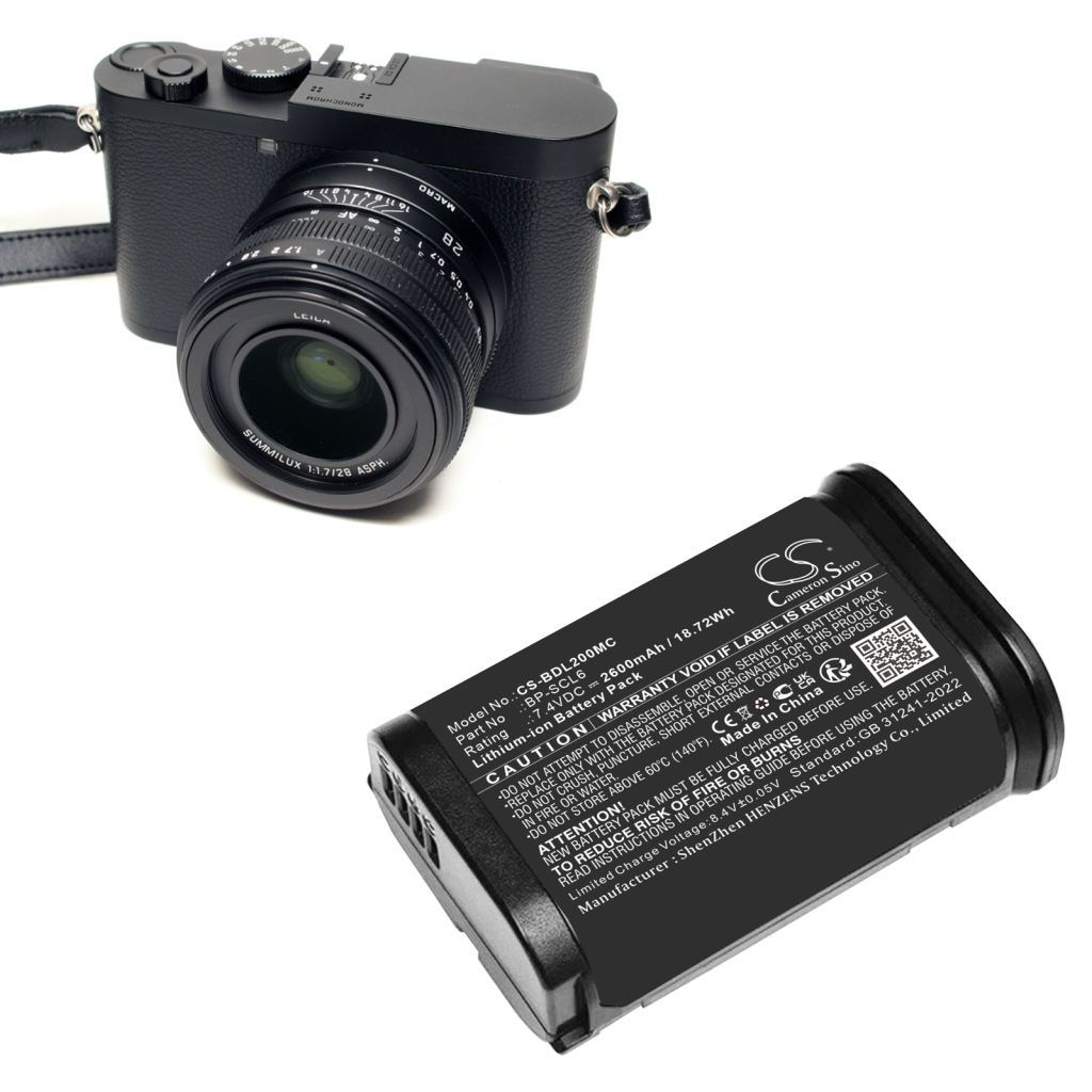 Kameran akku LEICA CS-BDL200MC