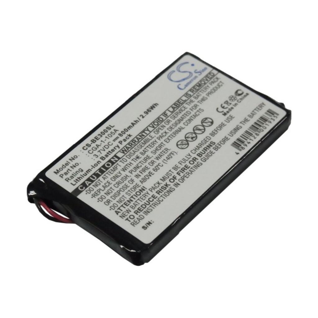 Yhteensopiva akun vaihto CASIO CGA-1-105A
