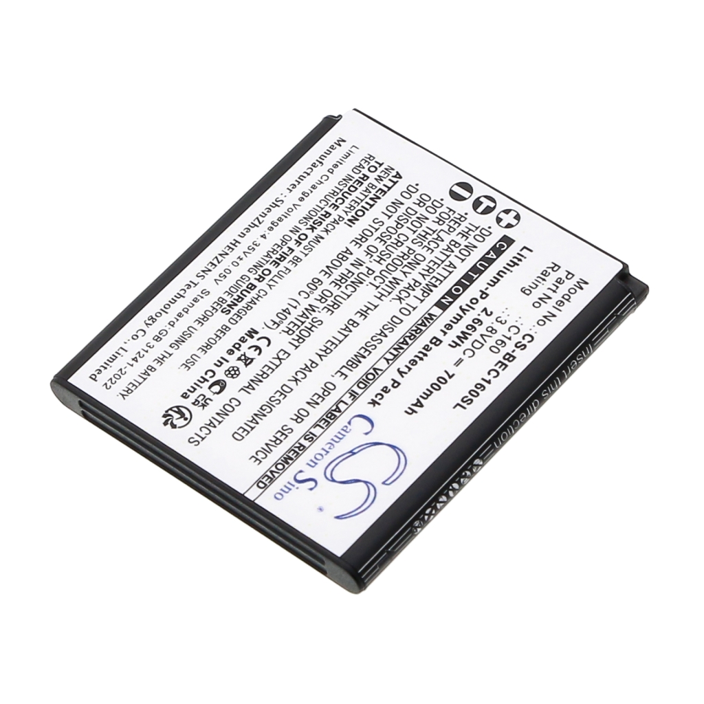 Yhteensopiva akun vaihto Bea-fon C160