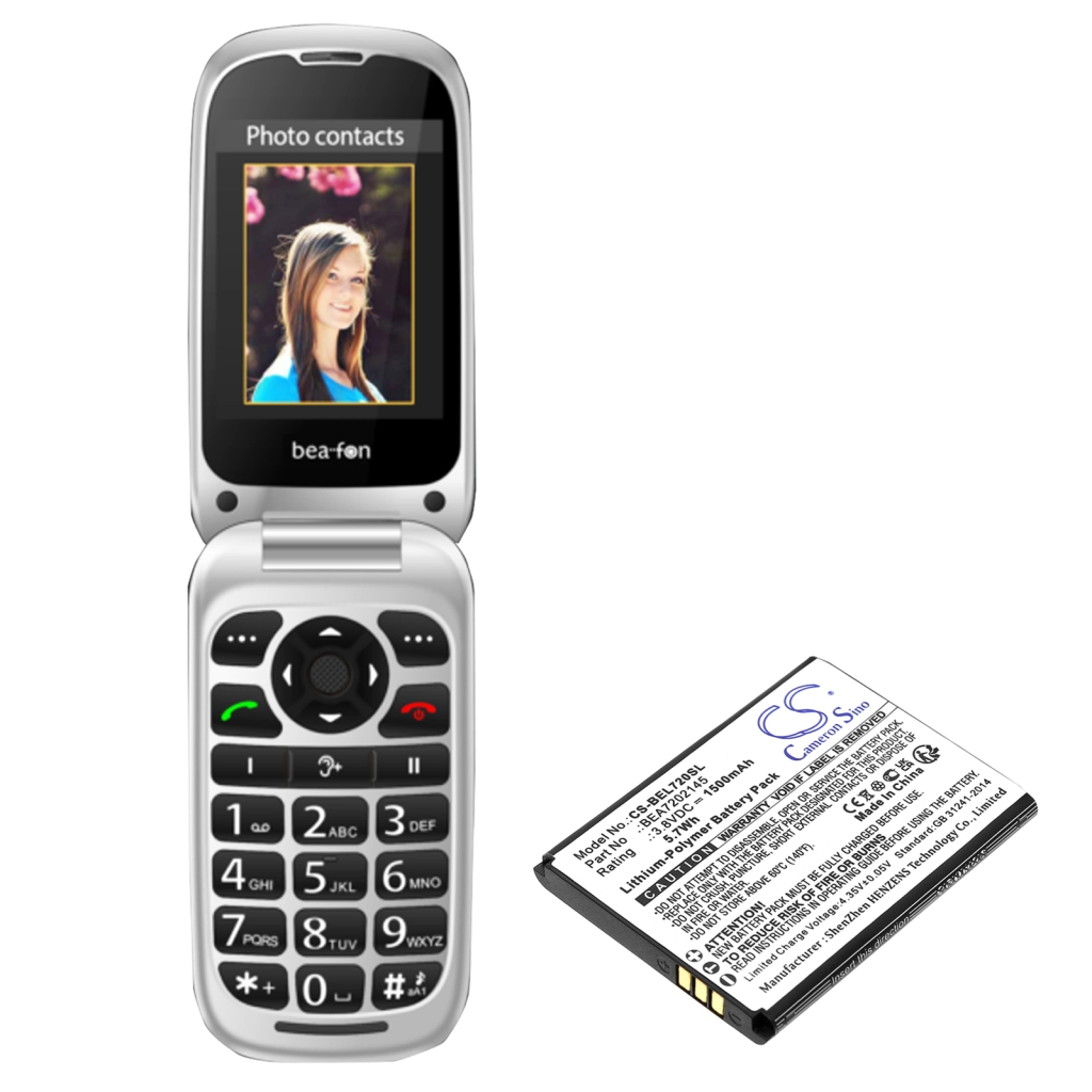 Akut Matkapuhelimen akku CS-BEL720SL
