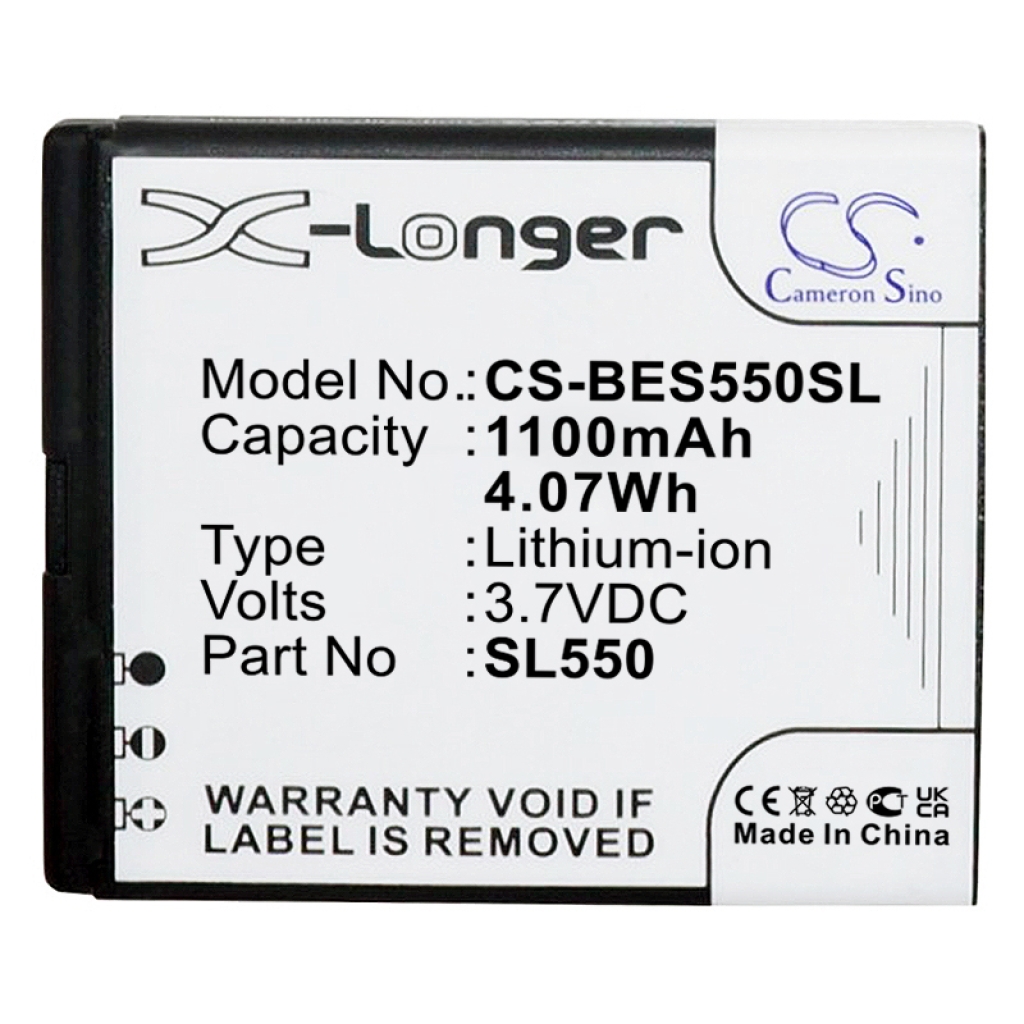 Yhteensopiva akun vaihto Bea-fon SL550