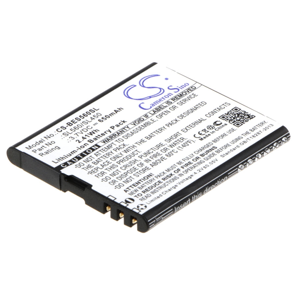 Yhteensopiva akun vaihto Bea-fon SL560/SL450