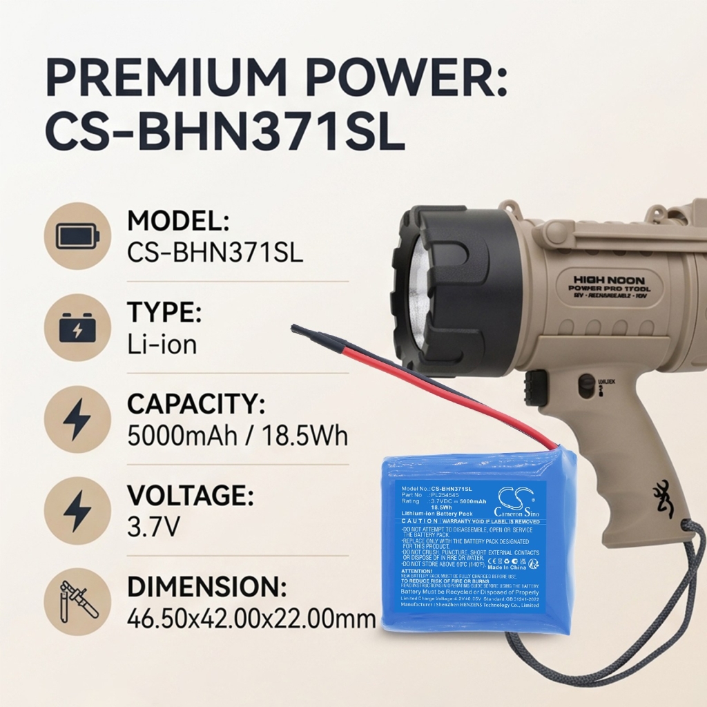 Akku Korvaa Browning PL254545