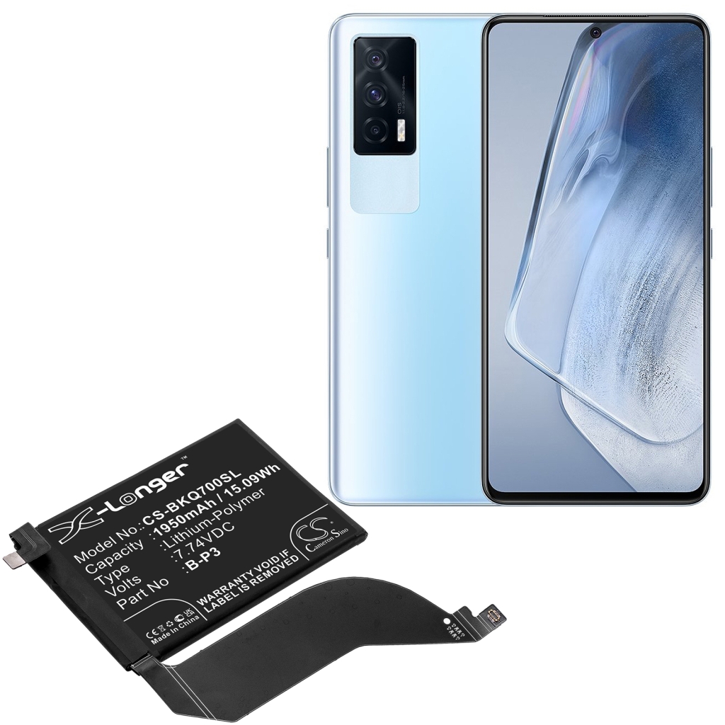 Matkapuhelimen akku Vivo V2049A (CS-BKQ700SL)