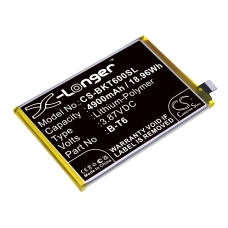 Yhteensopiva akun vaihto Vivo B-T6