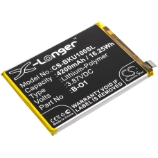 Yhteensopiva akun vaihto Vivo B-O1