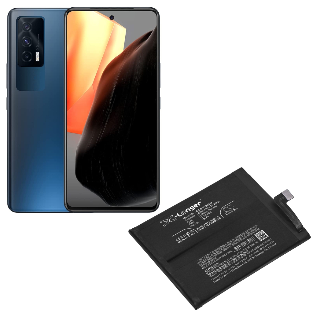 Matkapuhelimen akku Vivo iQOO 7 5G (CS-BKV205SL)