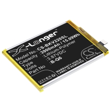 Yhteensopiva akun vaihto Vivo B-Q6