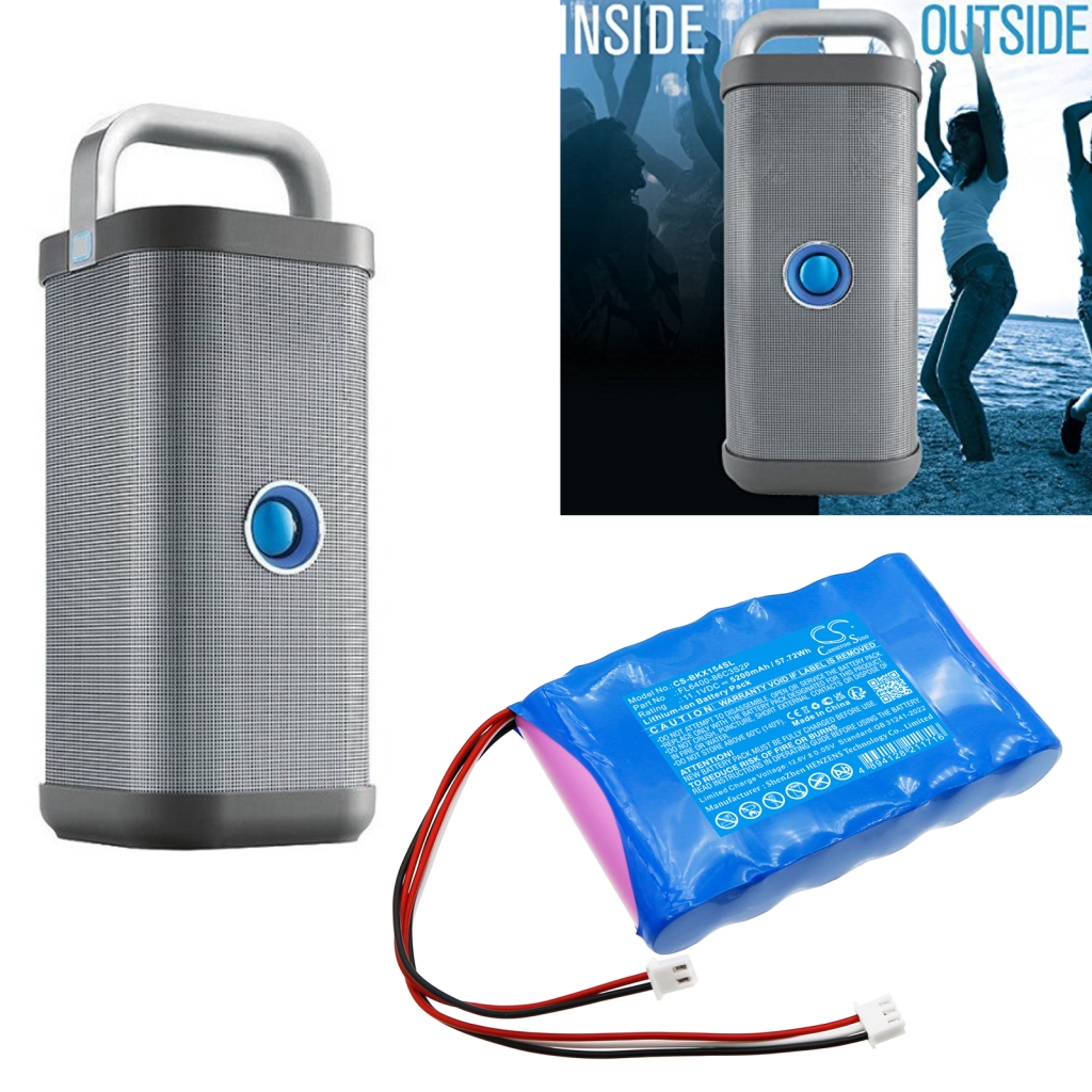 Kaiuttimen akku Brookstone Big Blue Party (CS-BKX154SL)