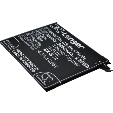Yhteensopiva akun vaihto BBK BK-B-72