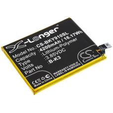 Yhteensopiva akun vaihto BBK B-K3