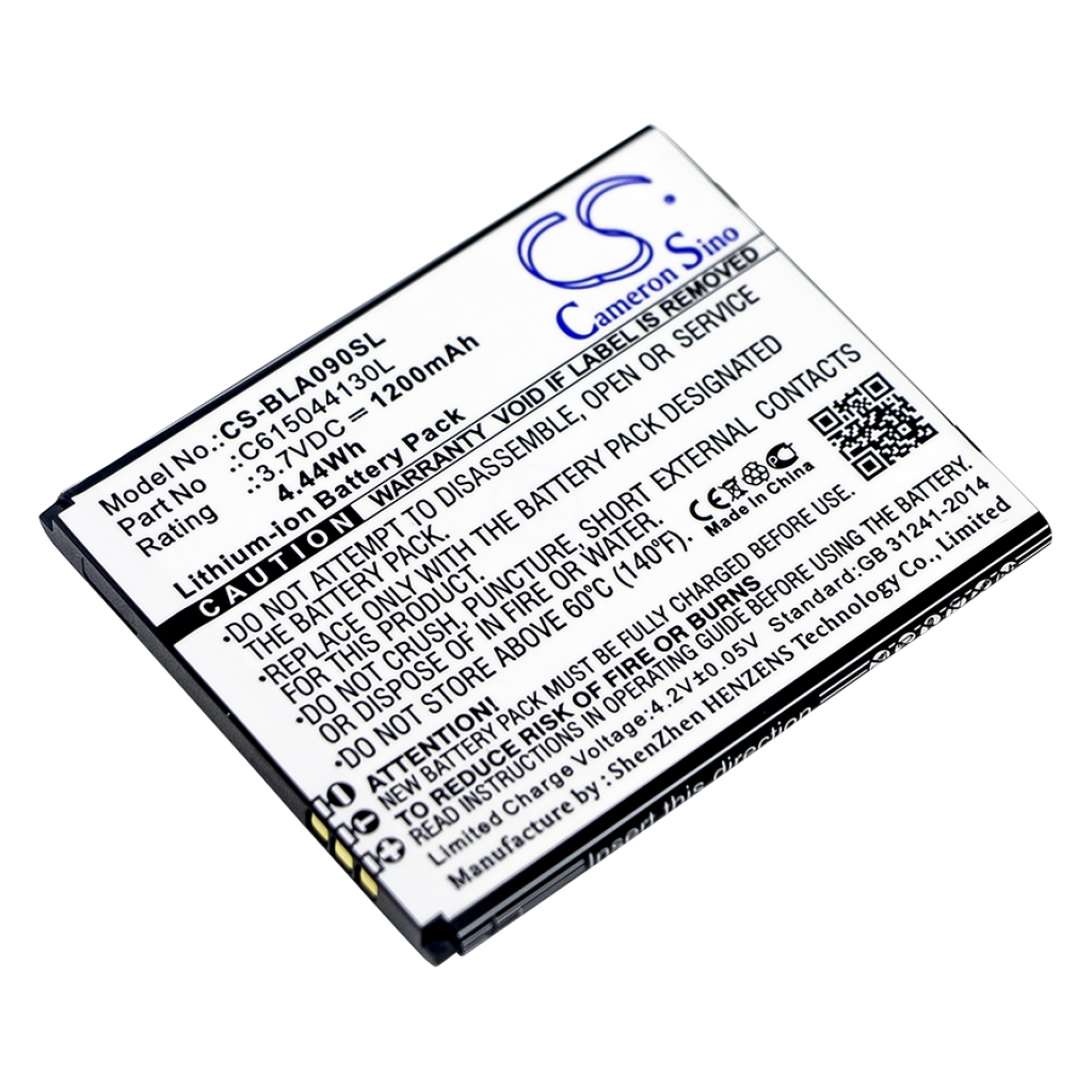 Yhteensopiva akun vaihto BLU C615044130L,T400
