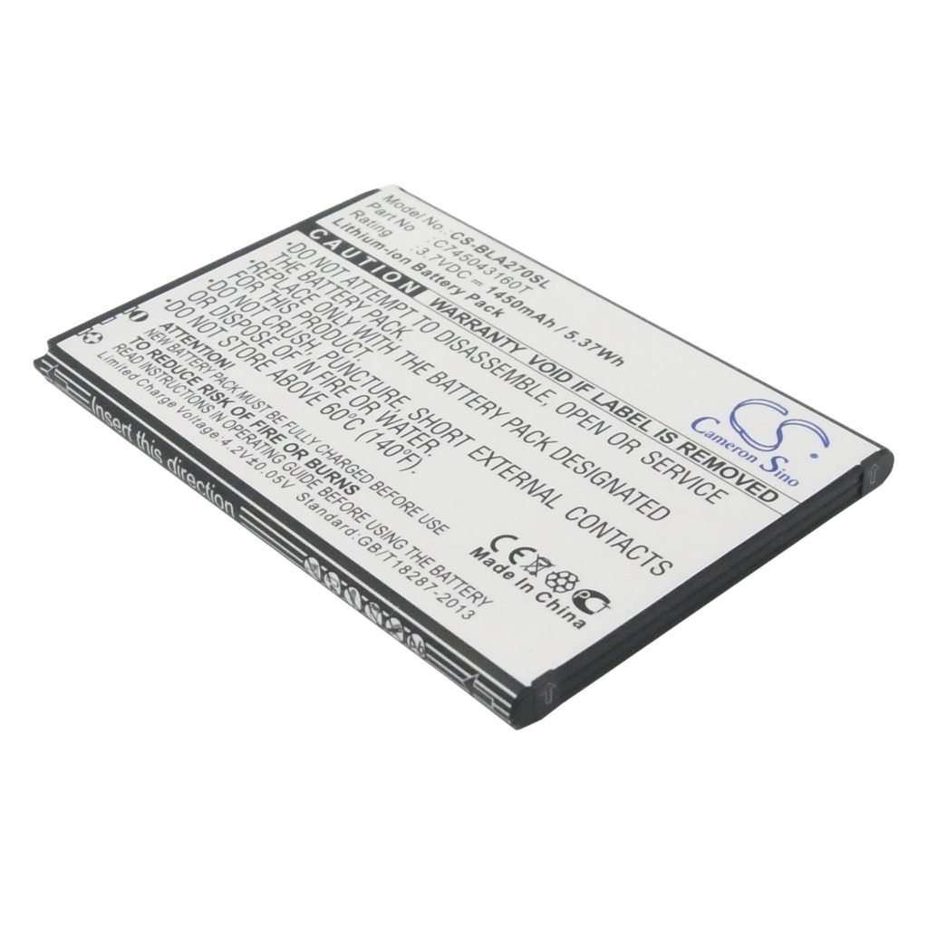 Yhteensopiva akun vaihto BLU C745043160T