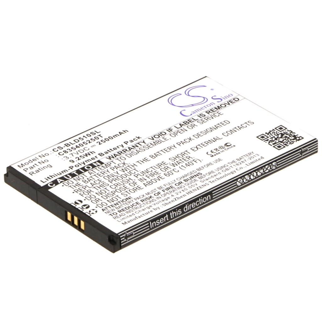 Yhteensopiva akun vaihto BLU C835405250T