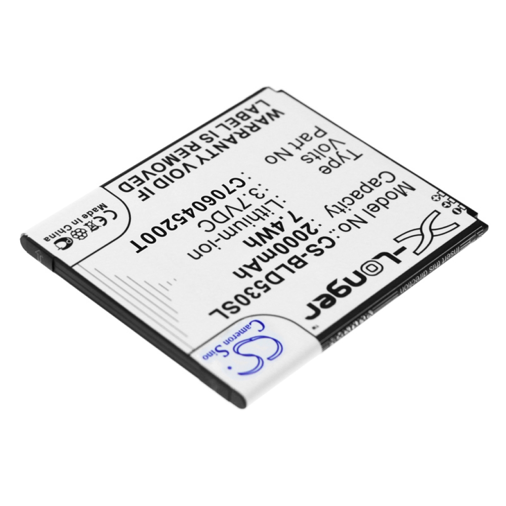 Matkapuhelimen akku BLU S0050UU (CS-BLD530SL)