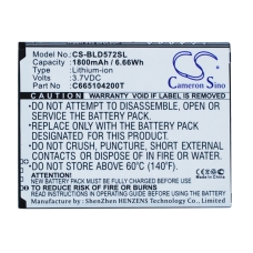 Yhteensopiva akun vaihto BLU C665104200T,C765804200L