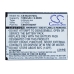 Yhteensopiva akun vaihto BLU C665104200T,C765804200L
