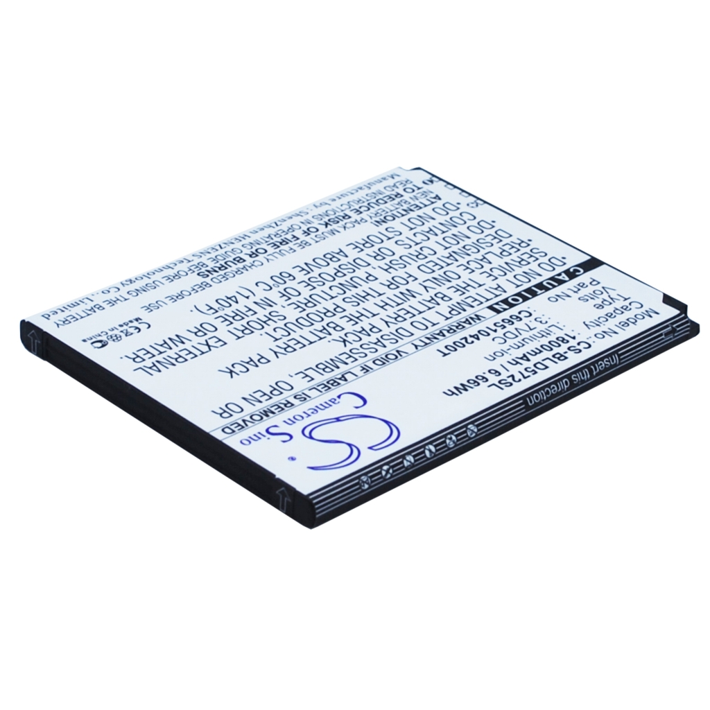 Yhteensopiva akun vaihto BLU C665104200T,C765804200L