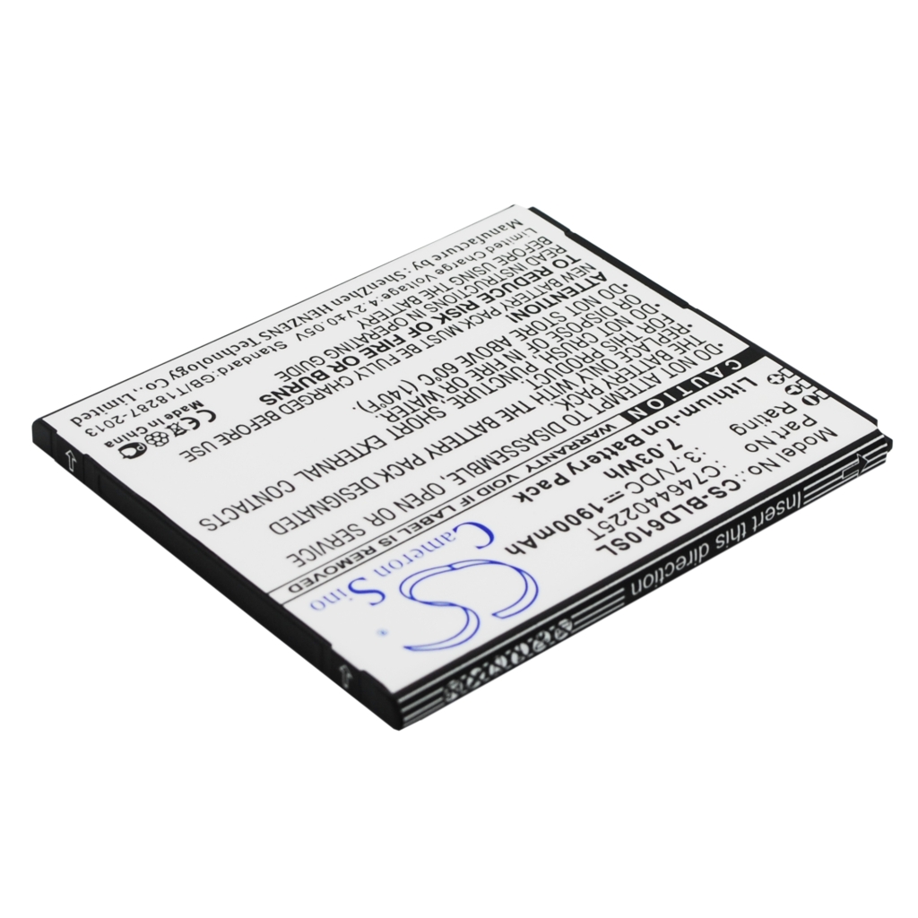 Yhteensopiva akun vaihto BLU C746440225T