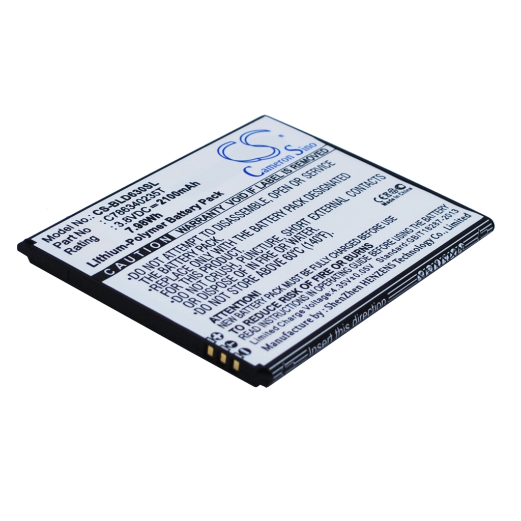 Matkapuhelimen akku BLU D630U (CS-BLD630SL)