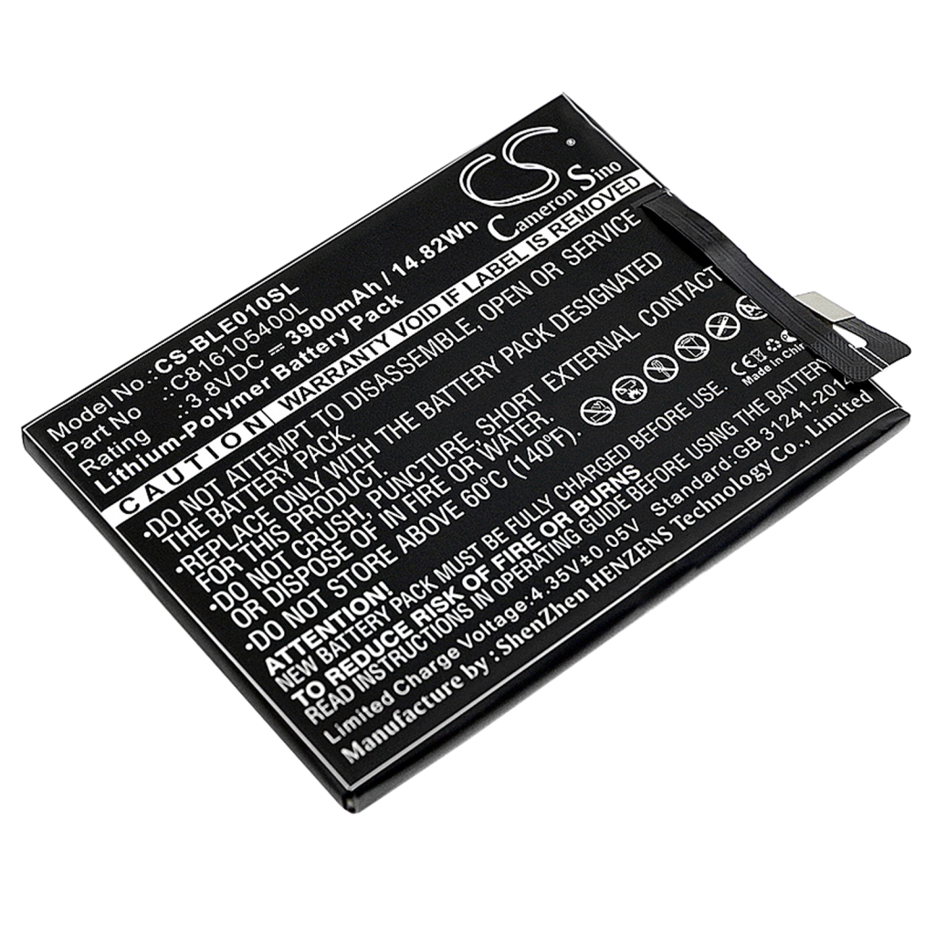 Yhteensopiva akun vaihto BLU C816105400L