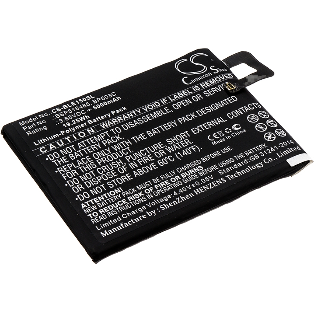 Yhteensopiva akun vaihto BLU BP503C,BSP516485