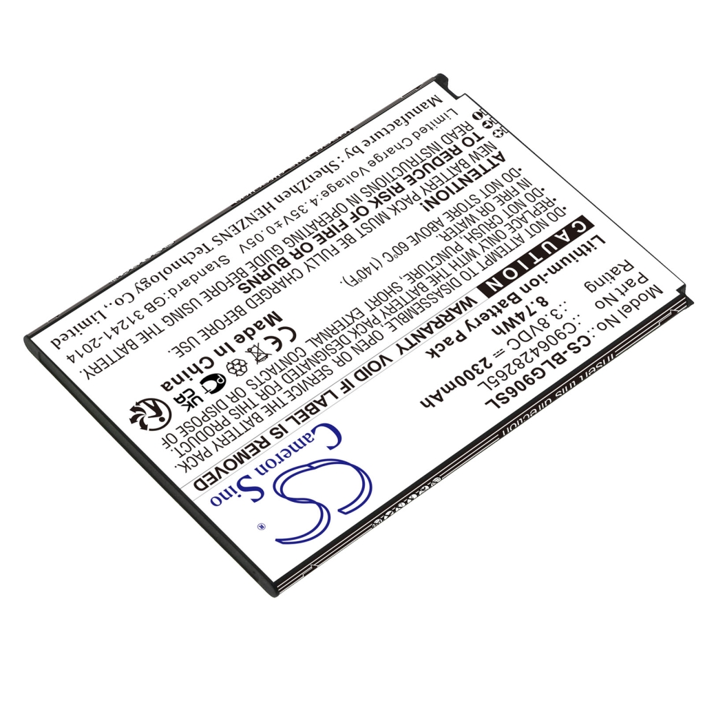 Yhteensopiva akun vaihto BLU C906428265L
