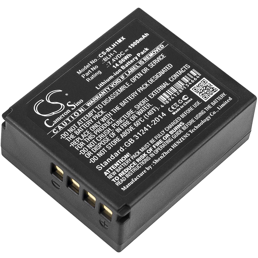 Akut Kameran akku CS-BLH1MX
