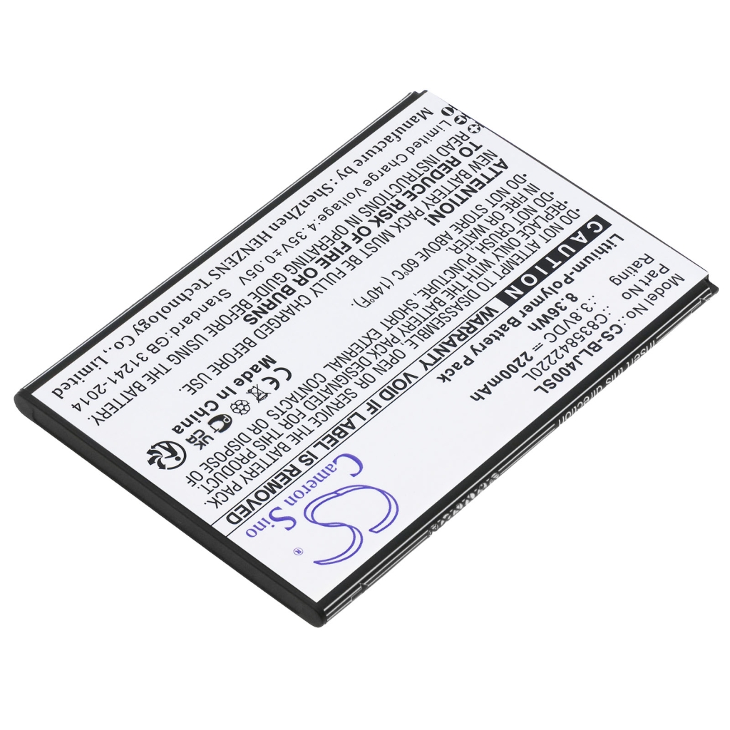 Yhteensopiva akun vaihto BLU C835842220L