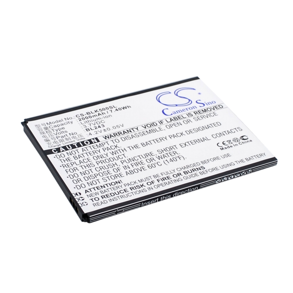 Yhteensopiva akun vaihto LENOVO BL243