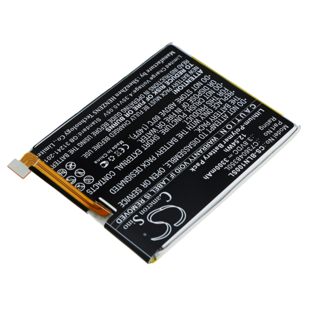 Yhteensopiva akun vaihto BLU C736048350L
