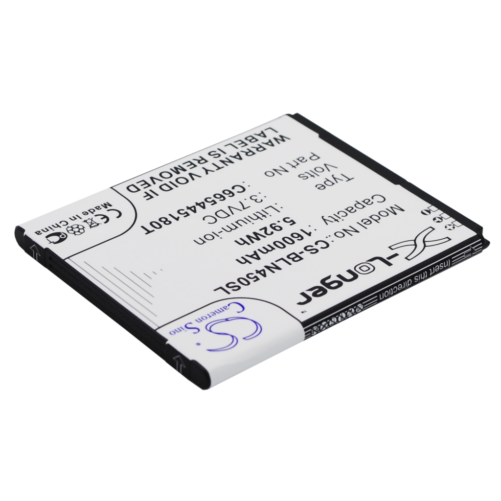 Akku yhteensopiva BLU CS-BLN450SL