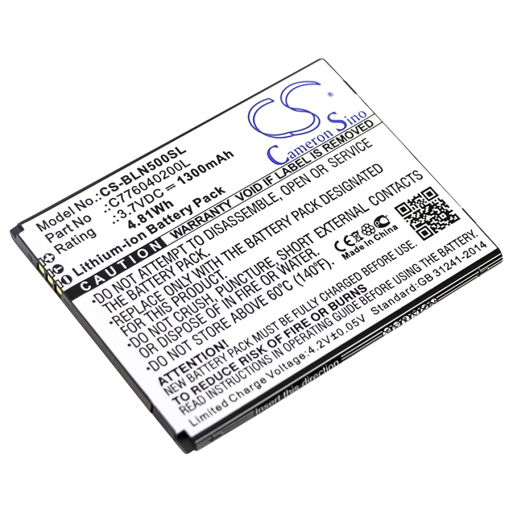 Matkapuhelimen akku BLU N010 (CS-BLN500SL)