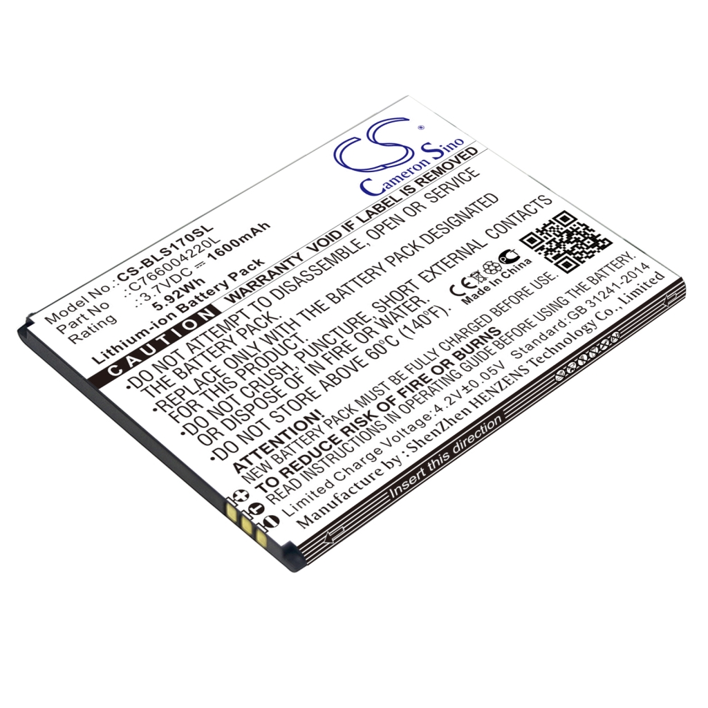 Yhteensopiva akun vaihto BLU C766004220L