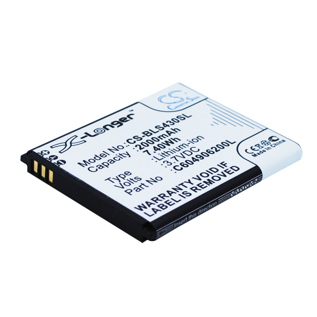 Matkapuhelimen akku BLU S430U (CS-BLS430SL)