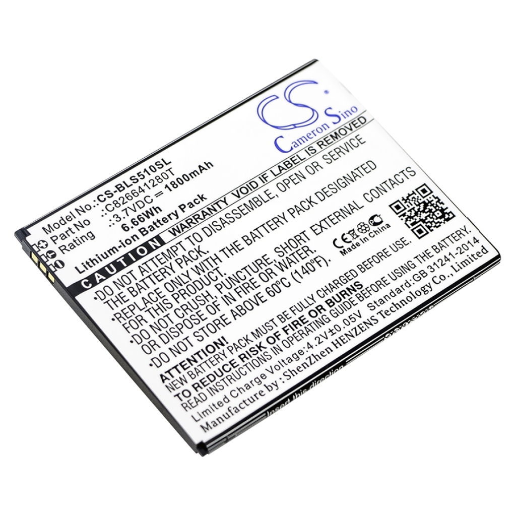 Matkapuhelimen akku BLU S510 (CS-BLS510SL)