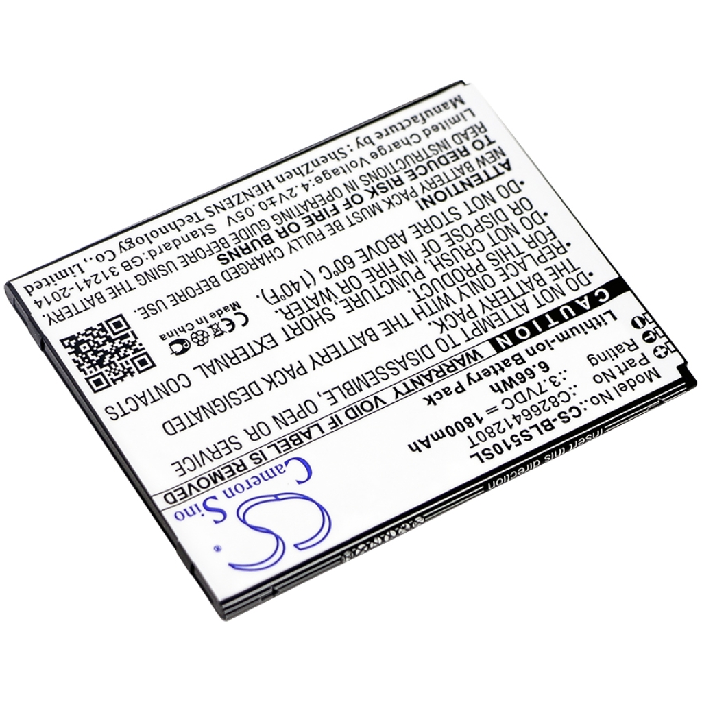 Matkapuhelimen akku BLU S510 (CS-BLS510SL)