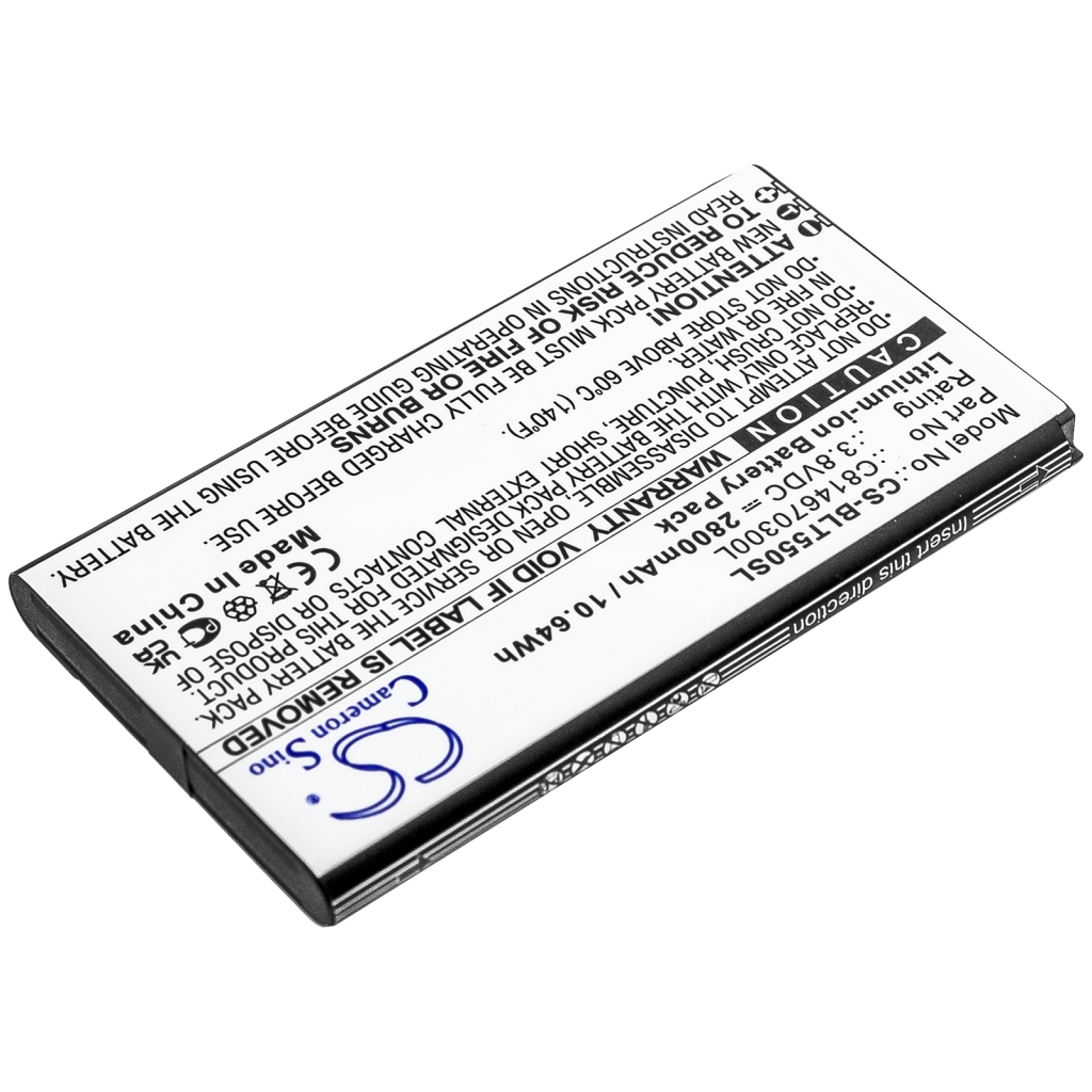 Yhteensopiva akun vaihto BLU C814670300L