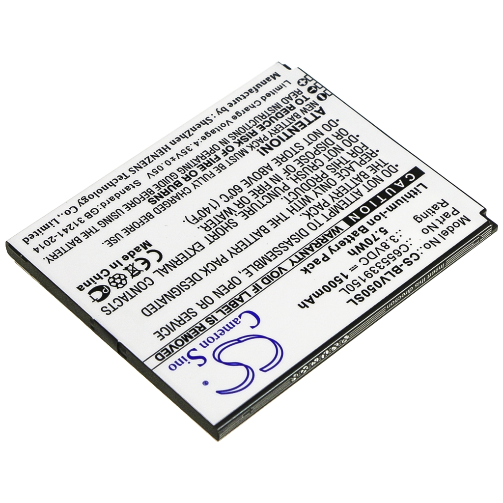 Yhteensopiva akun vaihto BLU C655339150L