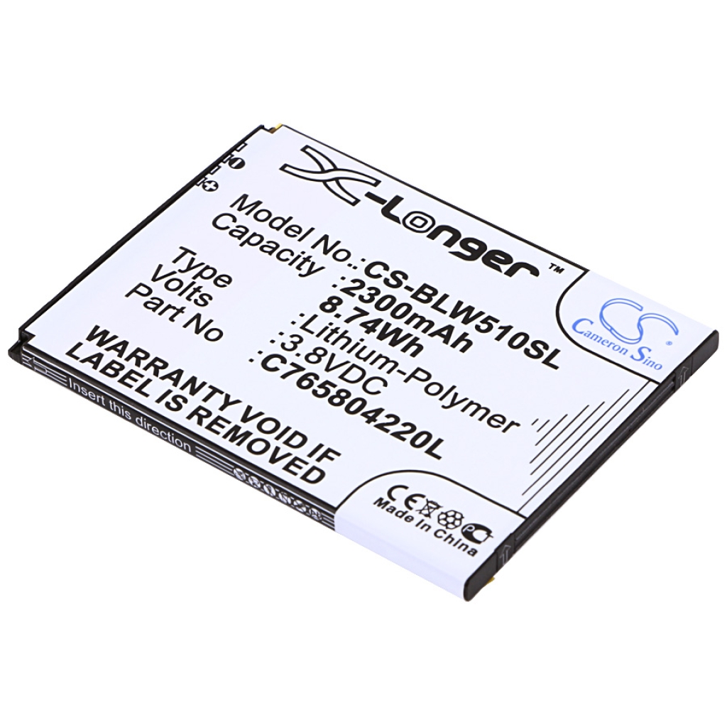 Matkapuhelimen akku BLU L280 (CS-BLW510SL)