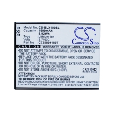 Yhteensopiva akun vaihto BLU C735804180T