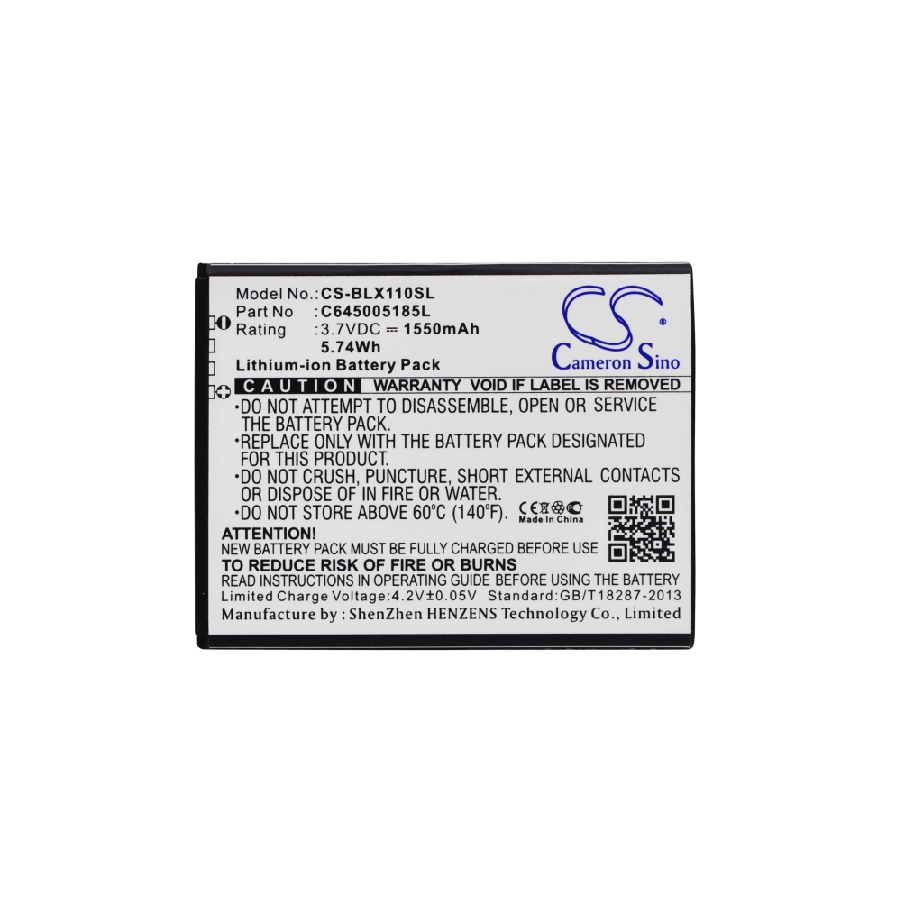 Yhteensopiva akun vaihto BLU C645005185L