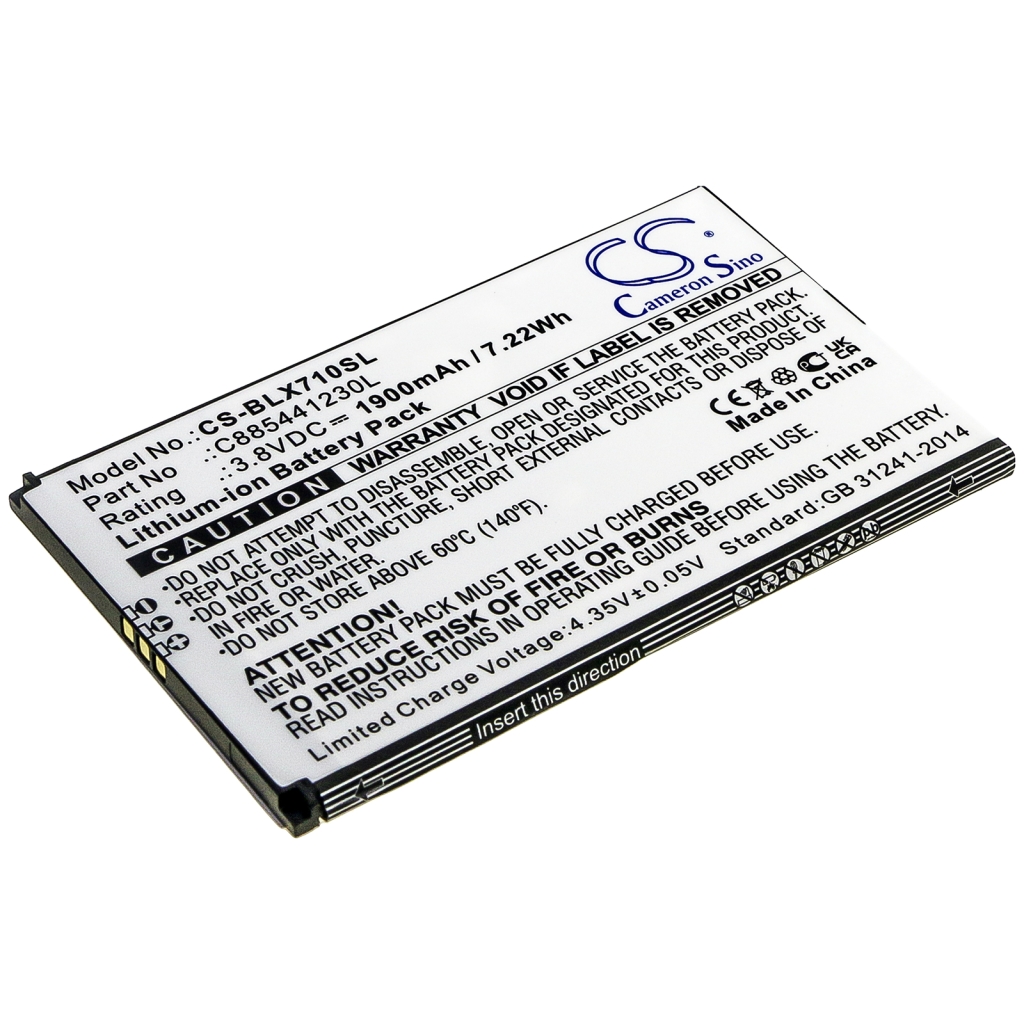 Yhteensopiva akun vaihto BLU C885441230L