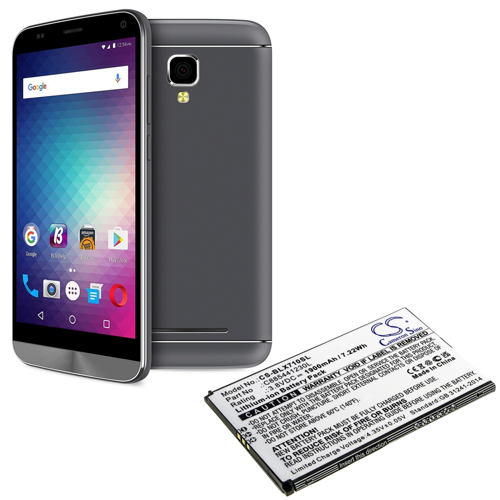Yhteensopiva akun vaihto BLU C885441230L