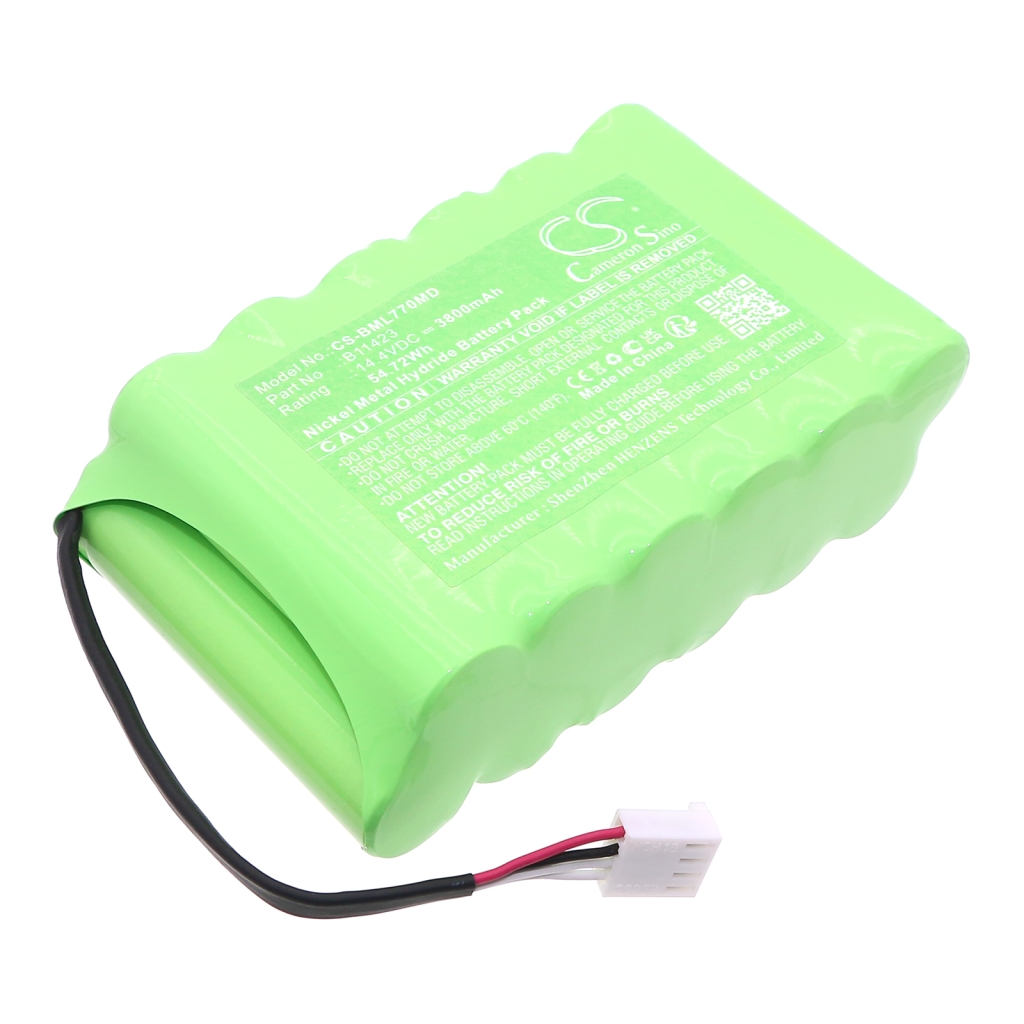 Yhteensopiva akun vaihto Biomedical 431-016,B11423