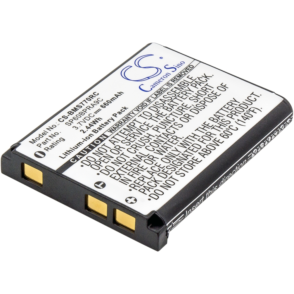 Langattoman puhelimen akku Näppäimistön akku Sony Panasonic CS-BMS770RC
