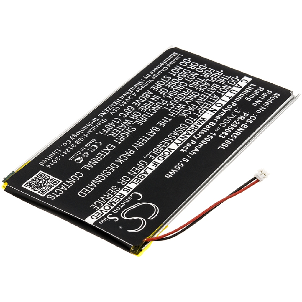 E-kirjanlukijan akku Tolino Shine 2 HD (CS-BNR510SL)